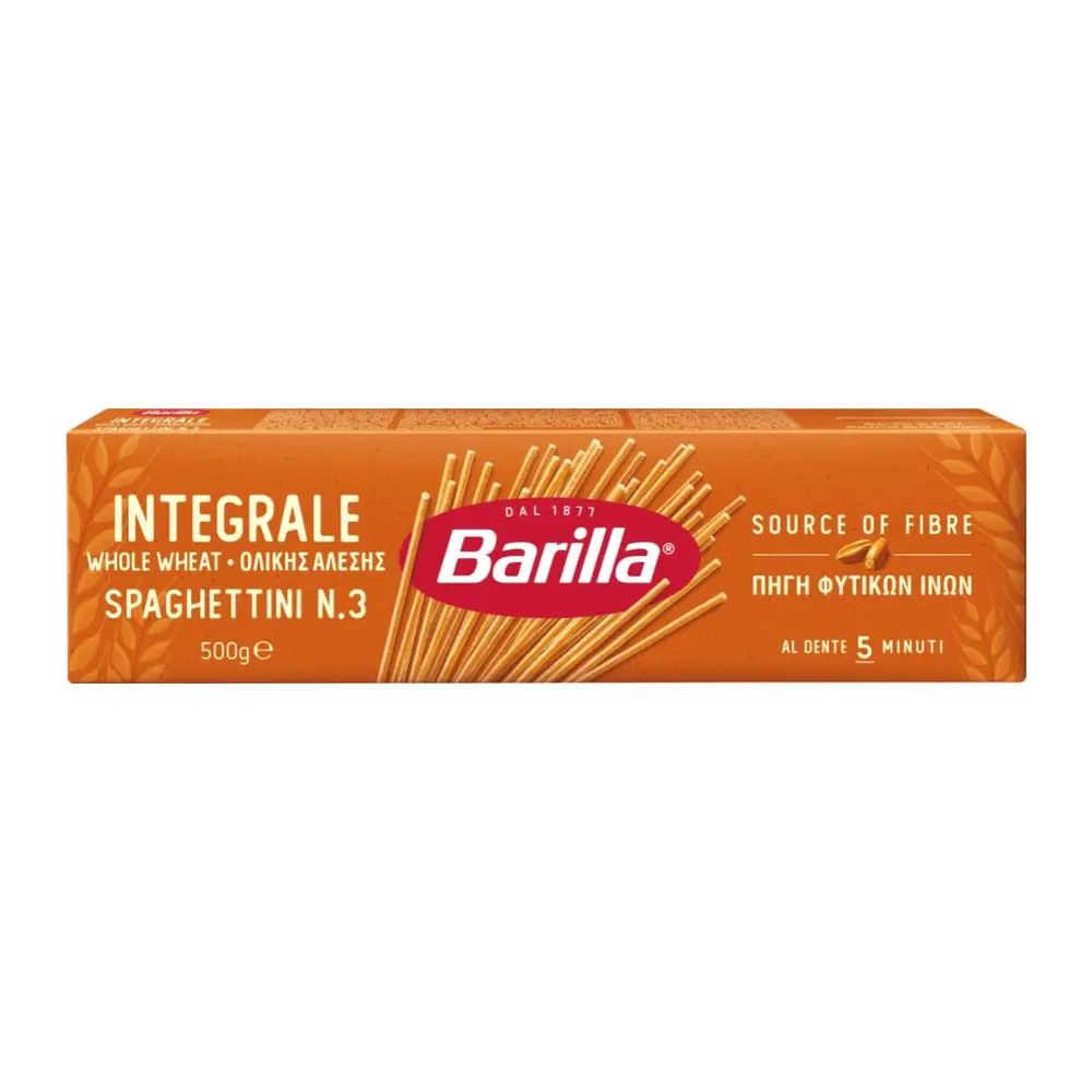 Mì Ý Nguyên Cám, Integrale Spaghetti, No. 5 (500g) - BARILLA